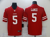 Nike 49ers Trey Lance Red 2021 Draft Vapor Limited Jersey,baseball caps,new era cap wholesale,wholesale hats
